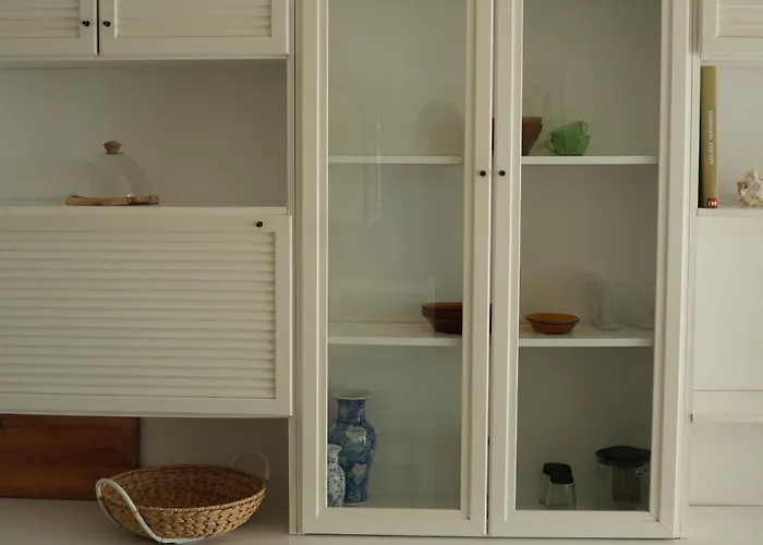 Apartamento Quiet In Fenals With Balcony, Pool And Workspace For Medium-term