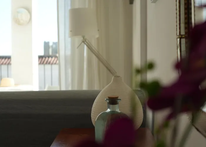 Апартаменти Quiet In Fenals With Balcony, Pool And Workspace For Medium-term *