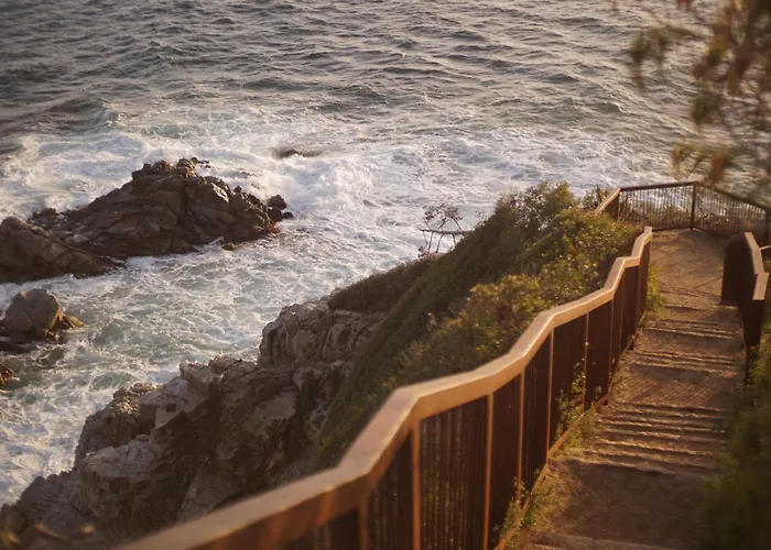 Quiet In Fenals With Balcony, Pool And Workspace For Medium-term Апартаменты Льорет-де-Мар