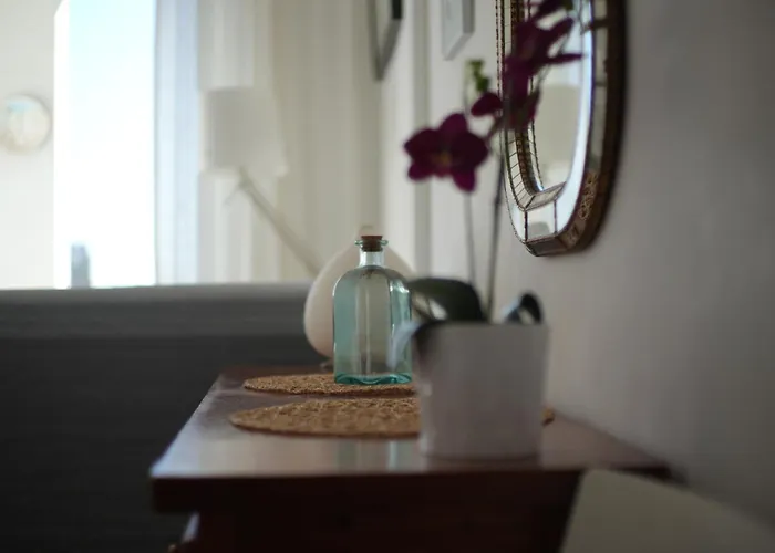 Quiet In Fenals With Balcony, Pool And Workspace For Medium-term * Lloret de Mar